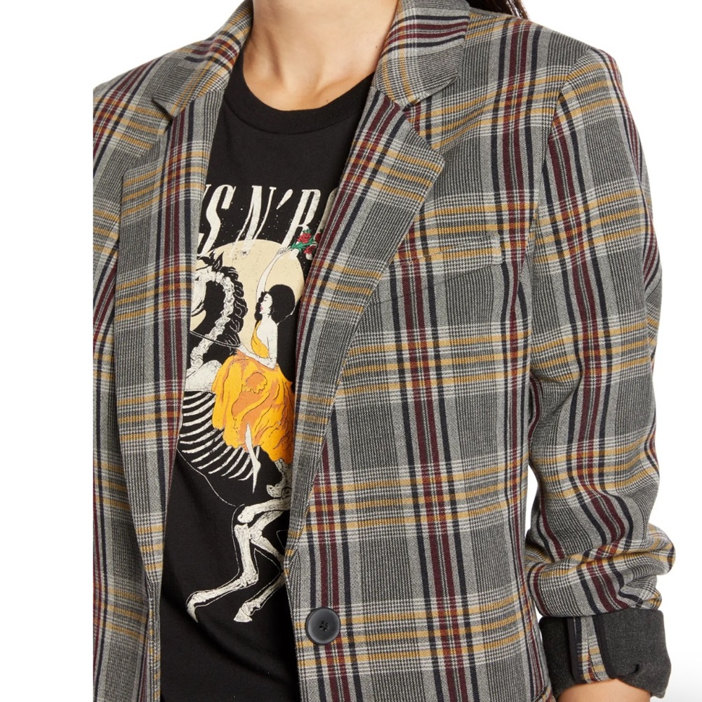Treasure & Bond Menswear Plaid Blazer - XS - Picture 3 of 7
